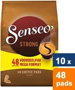 Senseo Strong Koffiepads - 10 X 48 Stuks