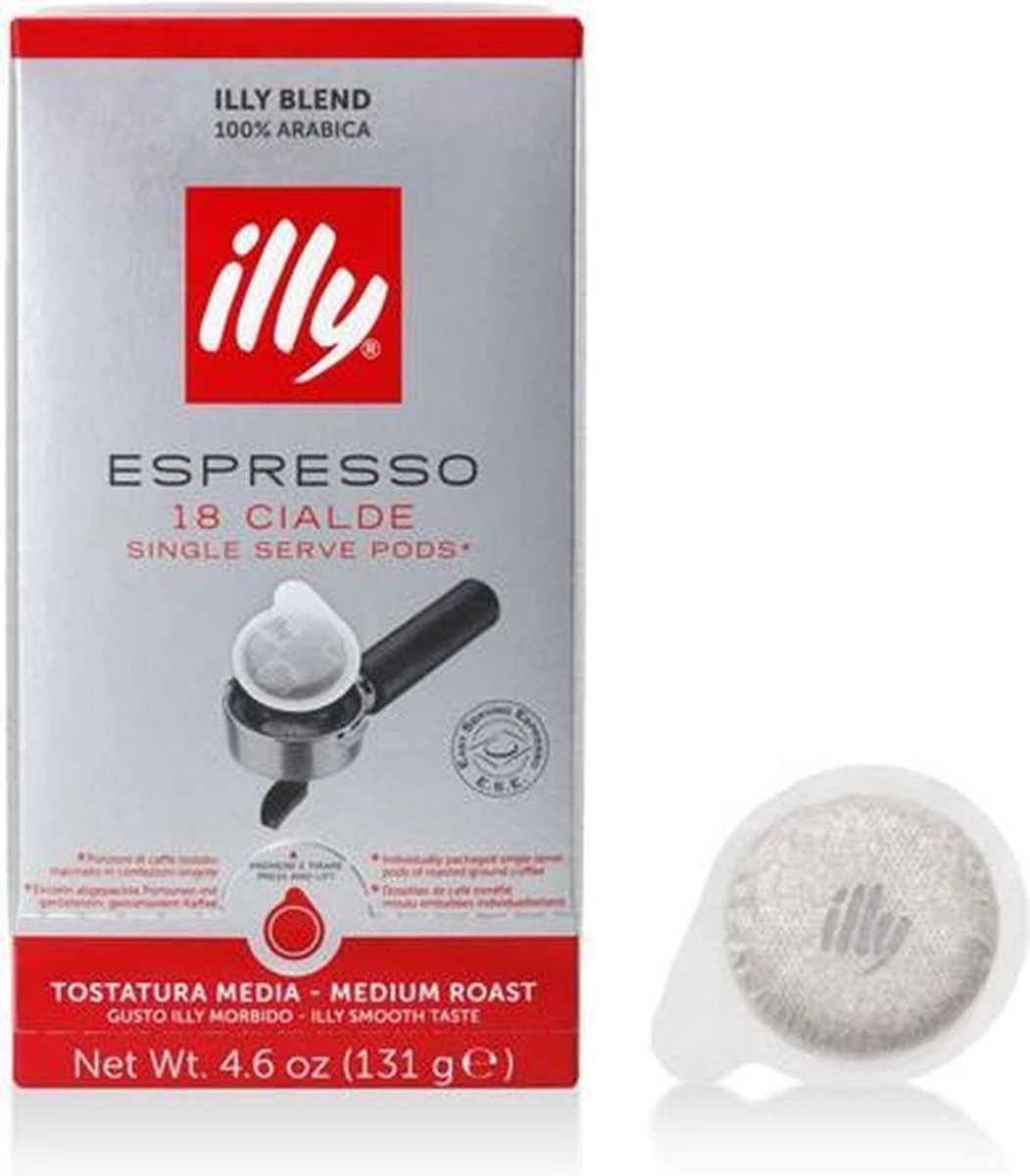Illy ESE 18 Servings Monodose Normaal 2 Illy ESE 18 Servings Monodose Normaal - Afbeelding 2