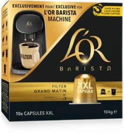 L'OR BARISTA XXL Filter Grand Matin (5) - 5 X 10 Koffiecups -Rogers Coffee Service Winkel 1115x1200