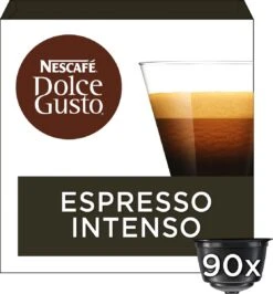 Nescafé Dolce Gusto Espresso Intenso Capsules - 90 Koffiecups -Rogers Coffee Service Winkel 1116x1200