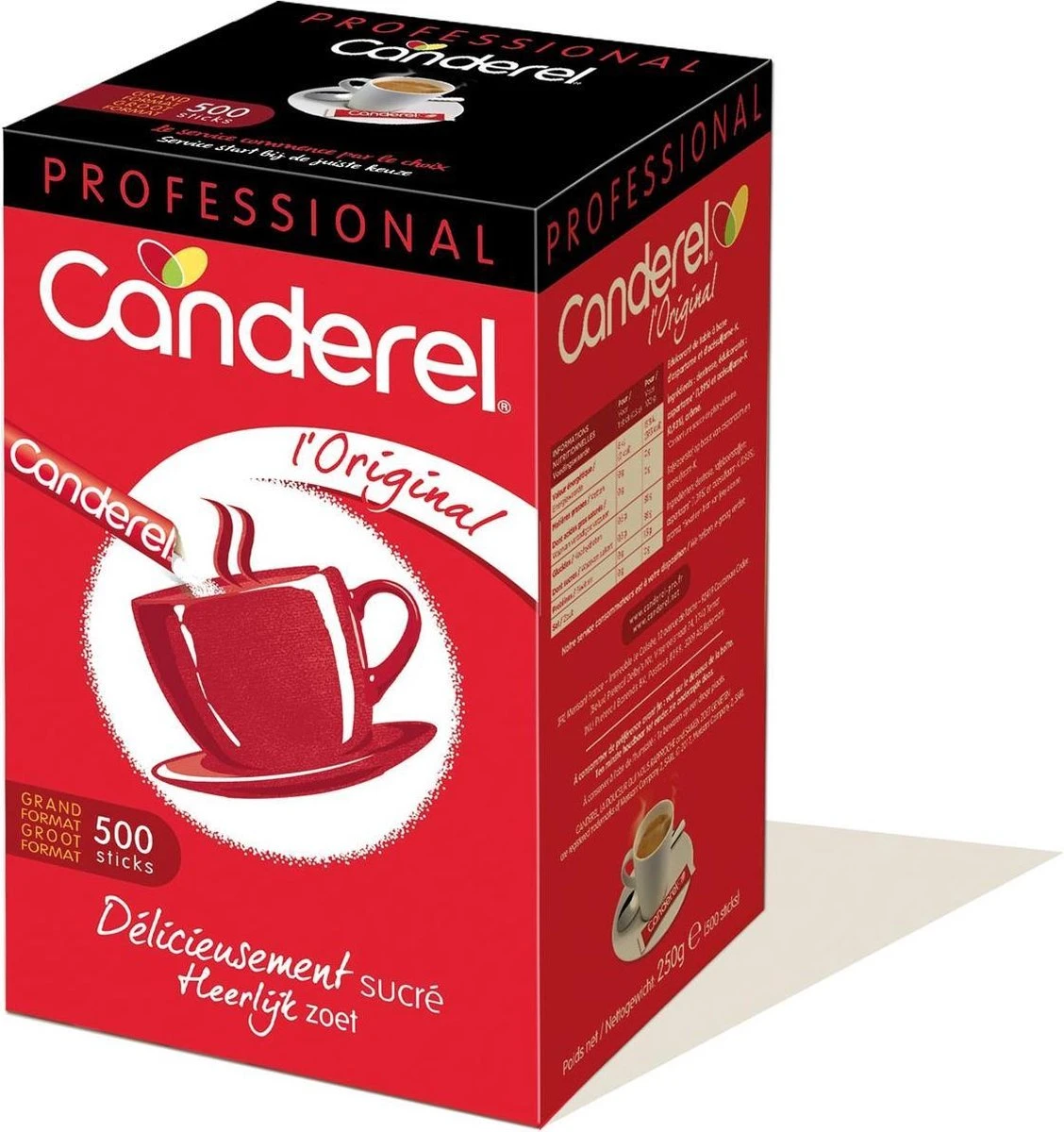 Zoetstofsticks Canderel 0 - 5gram 500 Stuks 3 Zoetstofsticks Canderel 0 - 5gram 500 Stuks - Afbeelding 3