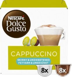 Nescafé Dolce Gusto Cappuccino Light Capsules - 48 Koffiecups -Rogers Coffee Service Winkel 1129x1200