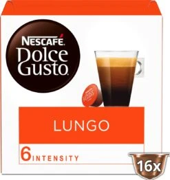NESCAFÉ Dolce Gusto Lungo Koffie - 3 X 16 Cups 10 NESCAFÉ Dolce Gusto Lungo Koffie - 3 X 16 Cups -Rogers Coffee Service Winkel 1132x1200