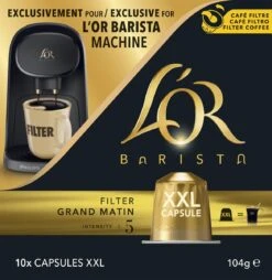 L'OR BARISTA XXL Filter Grand Matin (5) - 5 X 10 Koffiecups -Rogers Coffee Service Winkel 1169x1200 2