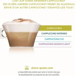 Nescafé Dolce Gusto Cappuccino Capsules - 90 Koffiecups -Rogers Coffee Service Winkel 1182x1200