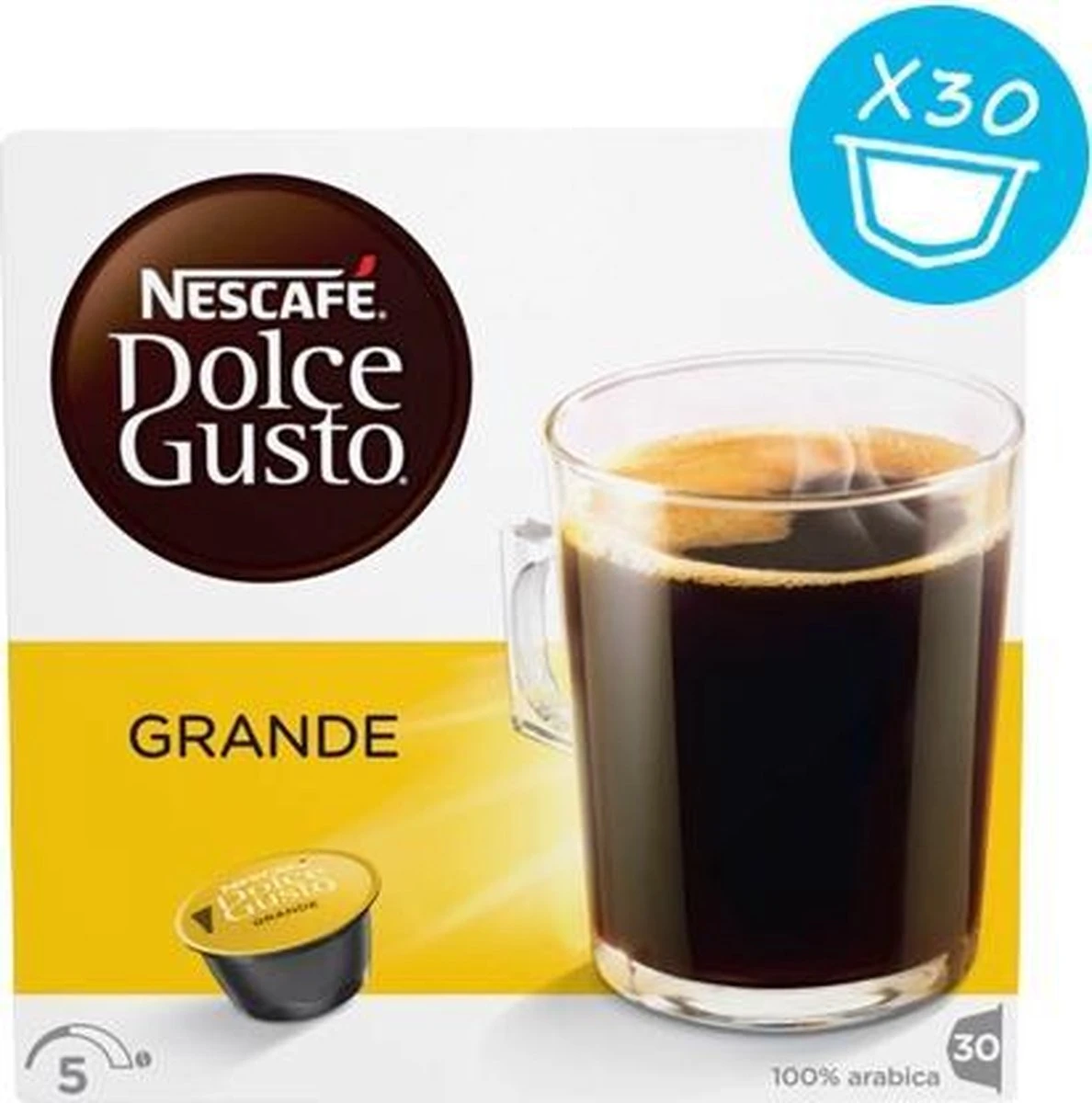 Nescafé Dolce Gusto Grande - 30 Stuks 5 Nescafé Dolce Gusto Grande - 30 Stuks - Afbeelding 5
