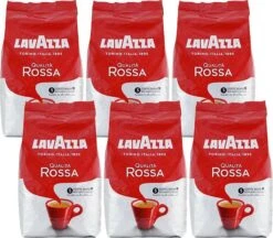 Lavazza Qualita Rossa Koffiebonen - 6x1KG -Rogers Coffee Service Winkel 1200x1048