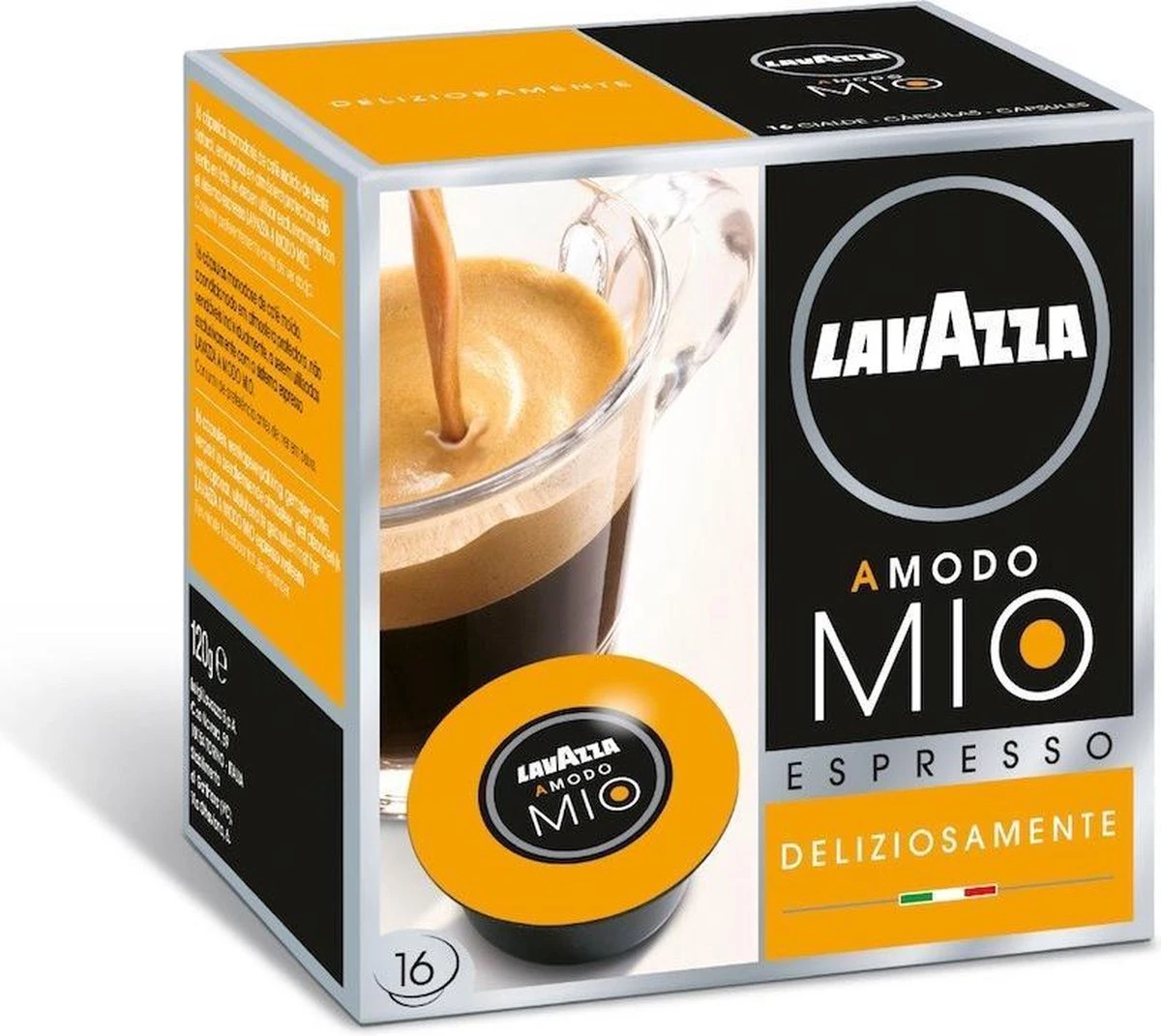 Lavazza A Modo Mio Delizioso Cups Grootverpakking - 16 X 16 Stuks 3 Lavazza A Modo Mio Delizioso Cups Grootverpakking - 16 X 16 Stuks - Afbeelding 3