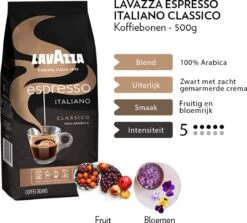 Lavazza Espresso Italiano Classico Koffiebonen - 500 Gram X4 9 Lavazza Espresso Italiano Classico Koffiebonen - 500 Gram X4 -Rogers Coffee Service Winkel 1200x1082 1