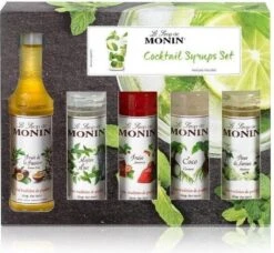 Monin Cadeau 10 Smaken Geschenkverpakking + Cocktailverpakking VOORDEEL PACK 10 Flesjes 5cl 5 Monin Cadeau 10 Smaken Geschenkverpakking + Cocktailverpakking VOORDEEL PACK 10 Flesjes 5cl -Rogers Coffee Service Winkel 1200x1110