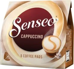 Senseo Cappuccino Koffiepads - 2/9 Intensiteit - 10 X 8 Pads 18 Senseo Cappuccino Koffiepads - 2/9 Intensiteit - 10 X 8 Pads -Rogers Coffee Service Winkel 1200x1116