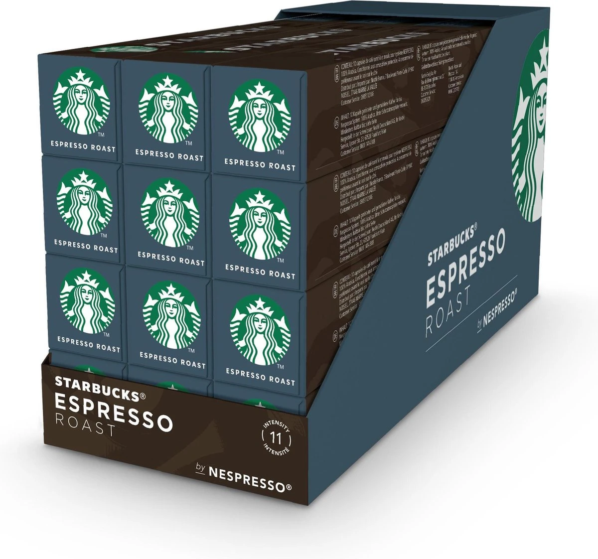 Starbucks By Nespresso Espresso Dark Roast Capsules - 120 Koffiecups 1 Starbucks By Nespresso Espresso Dark Roast Capsules - 120 Koffiecups