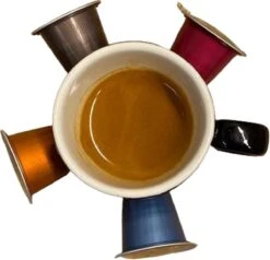 100 Capsules Epic Coffee - Espresso - Nespresso® Compatible Aluminium Capsules - RFA Keurmerk - Doos 100 Stuks -Rogers Coffee Service Winkel 1200x1158