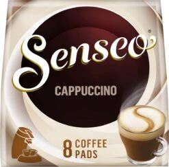 Senseo Cappuccino Koffiepads - 2/9 Intensiteit - 10 X 8 Pads 17 Senseo Cappuccino Koffiepads - 2/9 Intensiteit - 10 X 8 Pads -Rogers Coffee Service Winkel 1200x1181 3