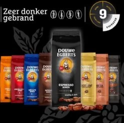 Douwe Egberts Espresso Koffiebonen - 4 X 500 Gram -Rogers Coffee Service Winkel 1200x1183
