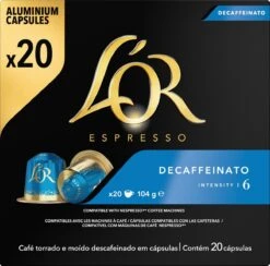 L'OR Espresso Decaffeinato (6) - 10 X 20 Koffiecups -Rogers Coffee Service Winkel 1200x1187 7