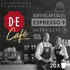 Douwe Egberts D.E Café Espresso Koffiecups - Intensiteit 9/12 - 10 X 20 Capsules 15 Douwe Egberts D.E Café Espresso Koffiecups - Intensiteit 9/12 - 10 X 20 Capsules -Rogers Coffee Service Winkel 1200x1190 1