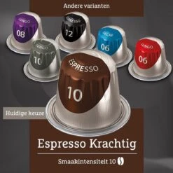 Douwe Egberts Espresso Krachtig Koffiecups - Intensiteit 10/12 - 10 X 20 Capsules 13 Douwe Egberts Espresso Krachtig Koffiecups - Intensiteit 10/12 - 10 X 20 Capsules -Rogers Coffee Service Winkel 1200x1200 108