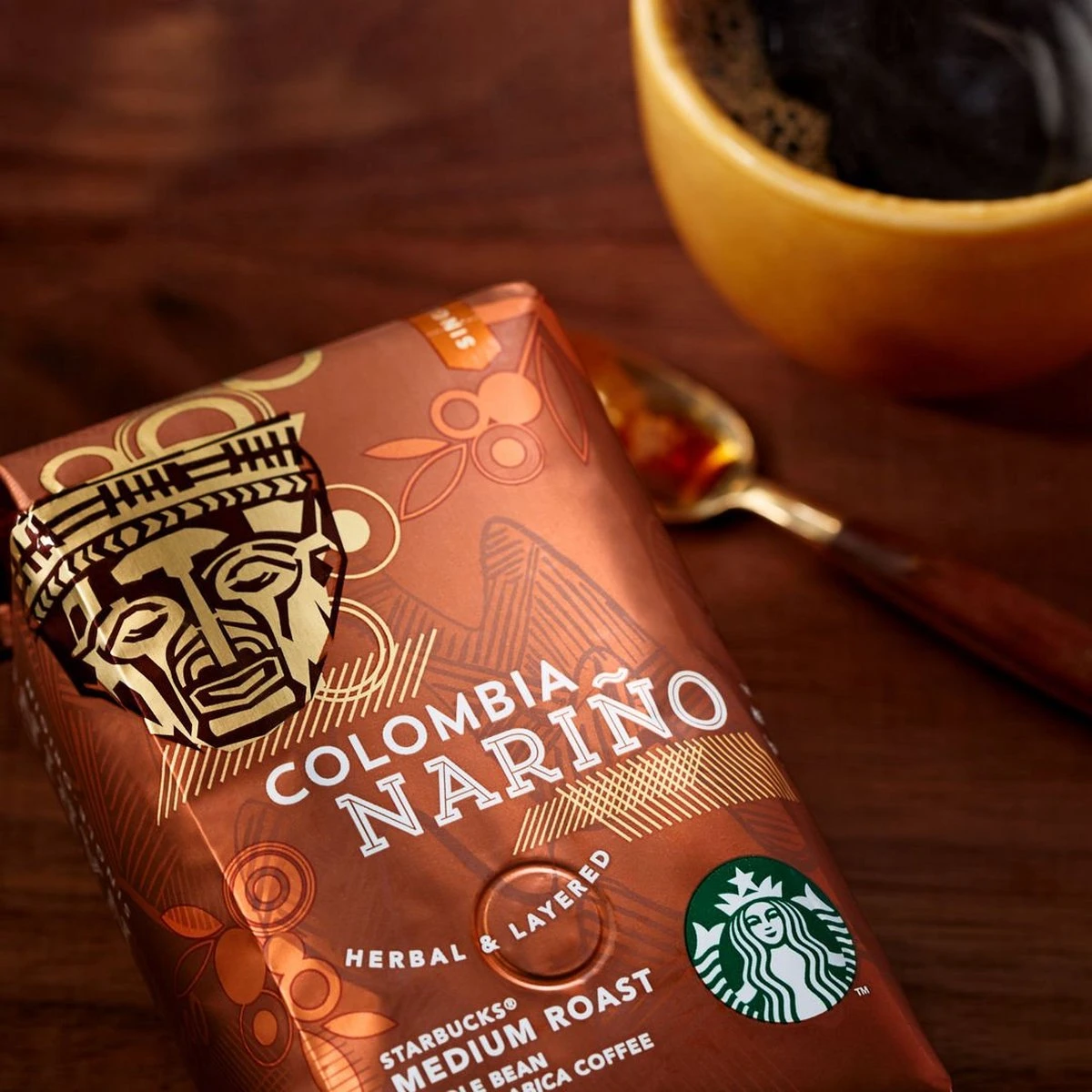 Starbucks® Colombia Nariño™ Koffiebonen 1KG (4x250gram) 2 Starbucks® Colombia Nariño™ Koffiebonen 1KG (4x250gram) - Afbeelding 2