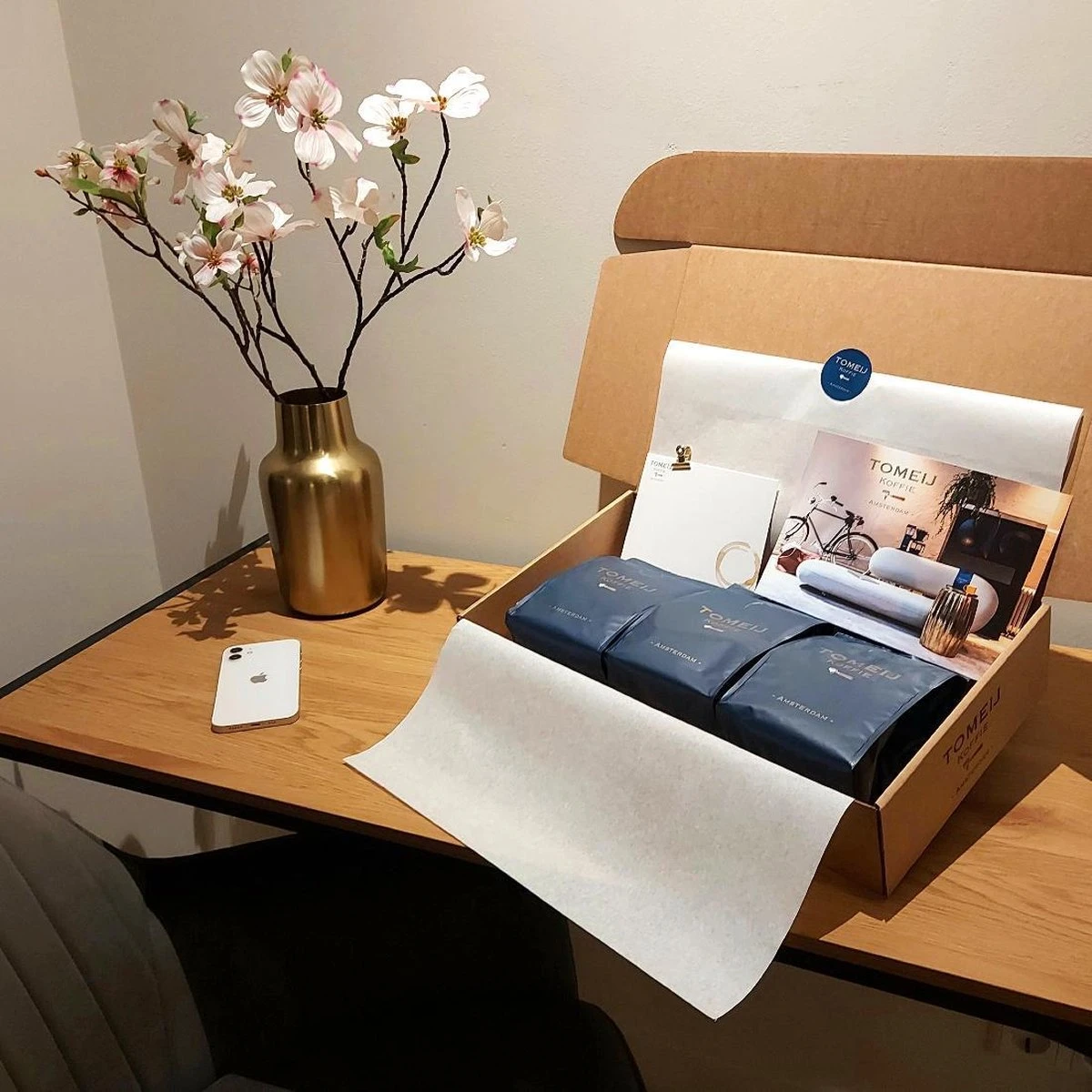 Tomeij Koffie - Proefpakket 3x250 Gr - Koffiebonen 1 Tomeij Koffie - Proefpakket 3x250 Gr - Koffiebonen