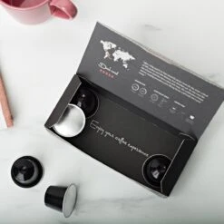 Aroma Club - Nespresso Compatible Capsules (120 St.) - No. 3 Strong George - Intensiteit 5/5 - Espresso - 100% Aluminium Koffiecups -Rogers Coffee Service Winkel 1200x1200 17