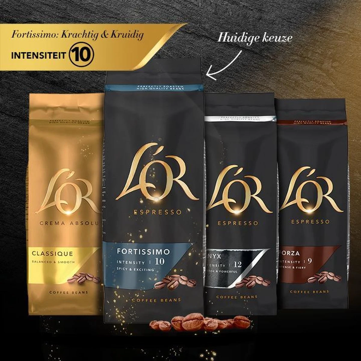 L'OR Koffiebonen Variatiepakket - 4x 500 Gram 4 L'OR Koffiebonen Variatiepakket - 4x 500 Gram - Afbeelding 4