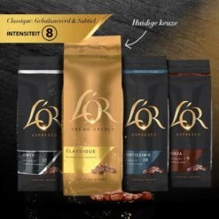 L'OR Koffiebonen Variatiepakket - 4x 500 Gram 15 L'OR Koffiebonen Variatiepakket - 4x 500 Gram -Rogers Coffee Service Winkel 1200x1200 188