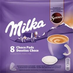 Senseo Milka Pads - 4 X 8 Pads - Warme Chocolademelk -Rogers Coffee Service Winkel 1200x1200 279