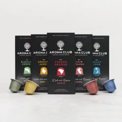 Aroma Club - Nespresso Compatible Capsules (120 St.) - No. 2 Smooth James - Intensiteit 3/5 - Espresso & Lungo - 100% Aluminium Koffiecups -Rogers Coffee Service Winkel 1200x1200 42