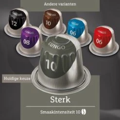 Douwe Egberts Lungo Sterk (10) - 10 X 20 Koffiecups -Rogers Coffee Service Winkel 1200x1200 94