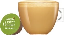 Nescafé Dolce Gusto Almond Macchiato Capsules - Vegan Koffie - 36 Koffiecups -Rogers Coffee Service Winkel 1200x670