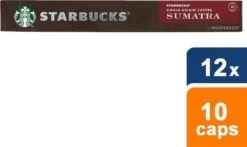 Starbucks By Nespresso Sumatra Espresso Dark Roast Capsules - 120 Koffiecups 10 Starbucks By Nespresso Sumatra Espresso Dark Roast Capsules - 120 Koffiecups -Rogers Coffee Service Winkel 1200x714