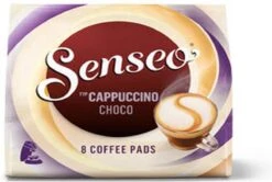Senseo Cappuccino Choco Koffiepads - 2/9 Intensiteit - 4 X 8 Pads -Rogers Coffee Service Winkel 1200x808