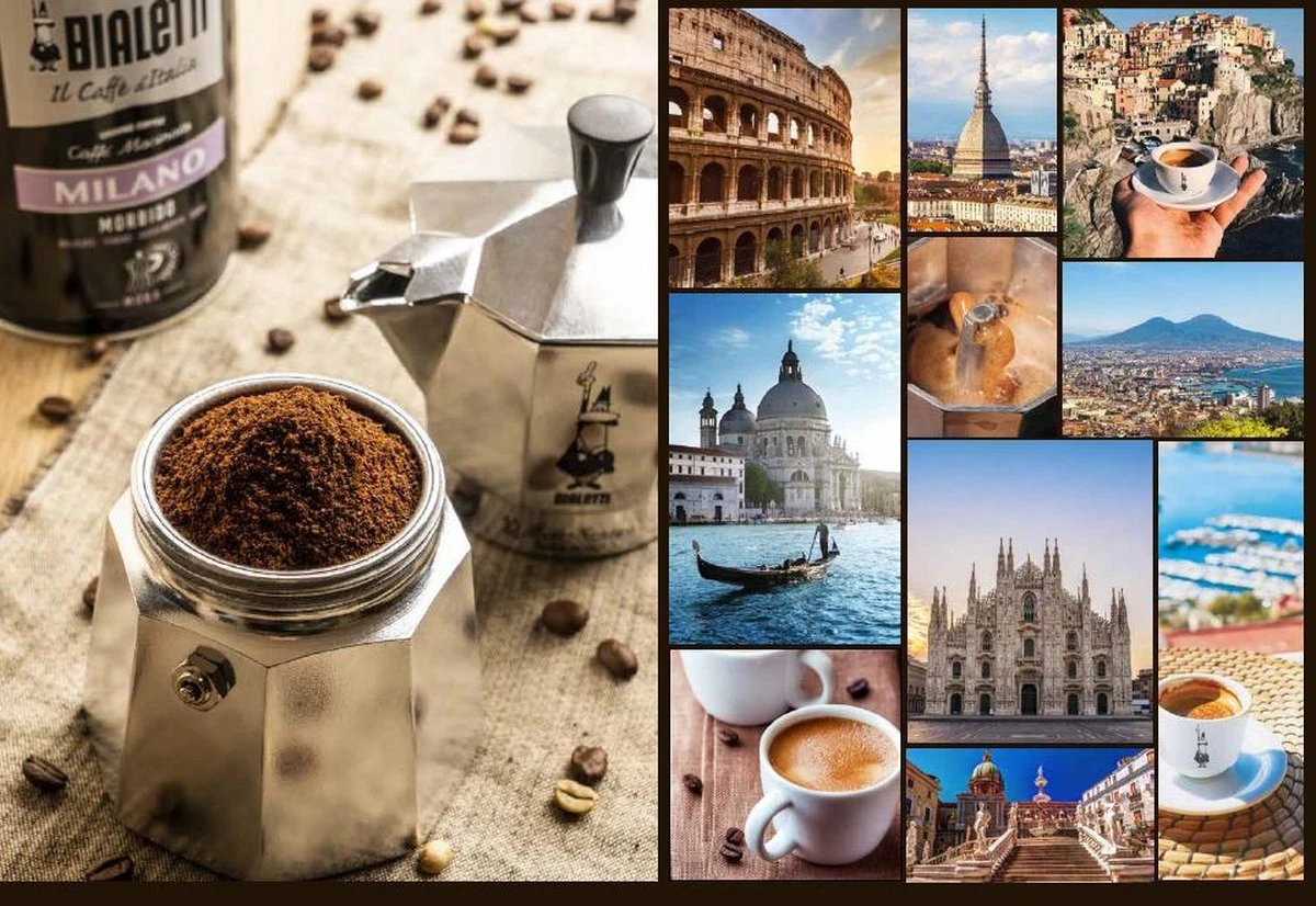 Bialetti Perfetto Moka Gemalen Koffie Proefpakket - 4 X 250 Gram - Classico, Intenso, Delicato En Nocciola 3 Bialetti Perfetto Moka Gemalen Koffie Proefpakket - 4 X 250 Gram - Classico, Intenso, Delicato En Nocciola - Afbeelding 3