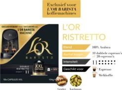 L'OR BARISTA XXL Ristretto (11) - 5 X 10 Koffiecups -Rogers Coffee Service Winkel 1200x896
