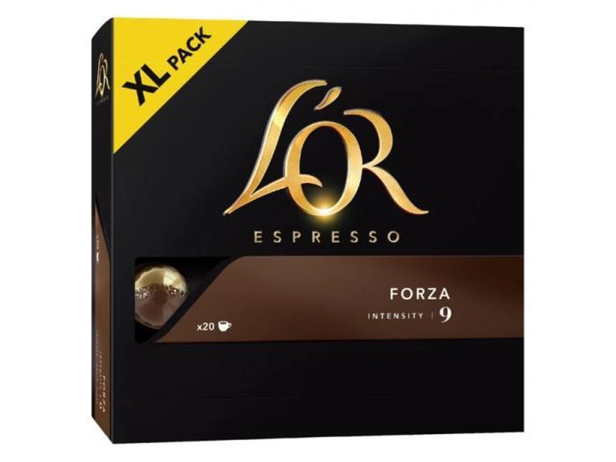Koffiecups L'or Espresso Forza 20st 2 Koffiecups L'or Espresso Forza 20st - Afbeelding 2