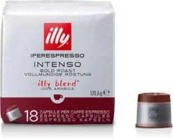 Illy - Iperespresso Koffie Home Intenso 6 X 18 Capsules 7 Illy - Iperespresso Koffie Home Intenso 6 X 18 Capsules -Rogers Coffee Service Winkel 1200x957 2
