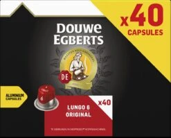 Douwe Egberts Lungo Original Koffiecups (6) - 5 X 40 Koffiecups 9 Douwe Egberts Lungo Original Koffiecups (6) - 5 X 40 Koffiecups -Rogers Coffee Service Winkel 1200x965 1