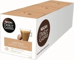 Nescafé Dolce Gusto Cortado Espresso Macchiato Capsules - 48 Koffiecups -Rogers Coffee Service Winkel 1200x971