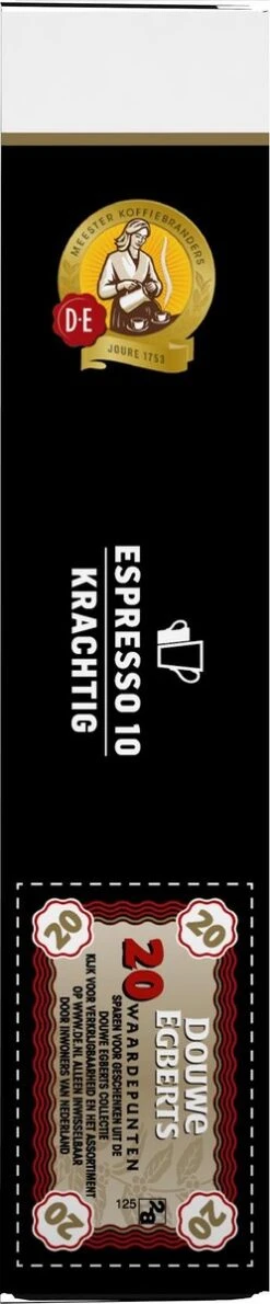 Douwe Egberts Espresso Krachtig Koffiecups - Intensiteit 10/12 - 10 X 20 Capsules 16 Douwe Egberts Espresso Krachtig Koffiecups - Intensiteit 10/12 - 10 X 20 Capsules -Rogers Coffee Service Winkel 249x1200 5