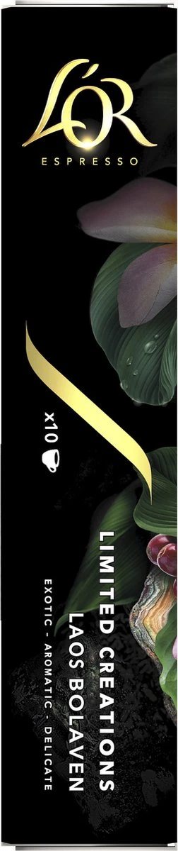 L'OR Espresso Limited Creations Laos Bolaven Koffiecups - Intensiteit 7/12 - 10 X 10 Capsules 4 L'OR Espresso Limited Creations Laos Bolaven Koffiecups - Intensiteit 7/12 - 10 X 10 Capsules - Afbeelding 4