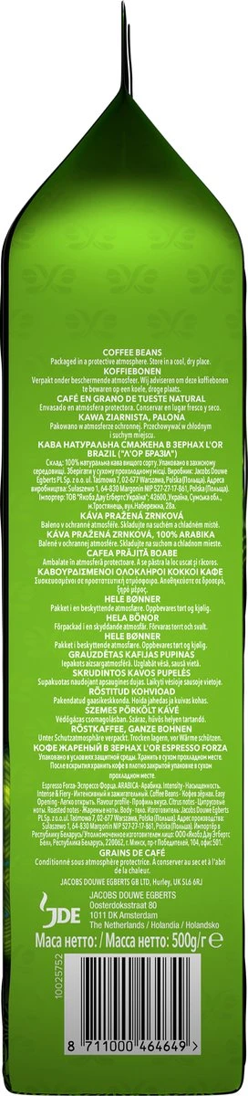 L'OR Espresso Origins Brazil Koffiebonen (6) - 4 X 500 Gram 4 L'OR Espresso Origins Brazil Koffiebonen (6) - 4 X 500 Gram - Afbeelding 4