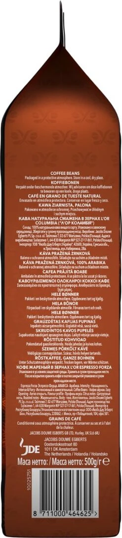 L'OR Espresso Origins Colombia Koffiebonen (8) - 4 X 500 Gram -Rogers Coffee Service Winkel 273x1200 2