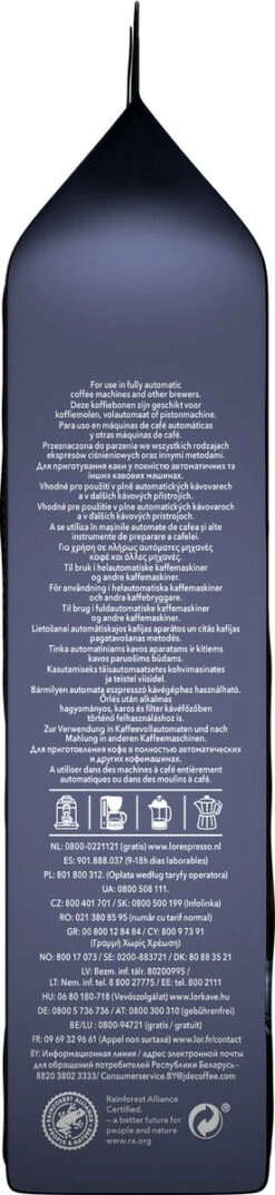 L'OR Espresso Fortissimo Koffiebonen (10) - 4 X 500 Gram 14 L'OR Espresso Fortissimo Koffiebonen (10) - 4 X 500 Gram -Rogers Coffee Service Winkel 276x1200 1