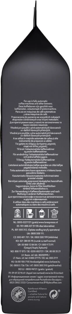 L'OR Espresso Onyx Koffiebonen (12) - 4 X 500 Gram 13 L'OR Espresso Onyx Koffiebonen (12) - 4 X 500 Gram -Rogers Coffee Service Winkel 277x1200