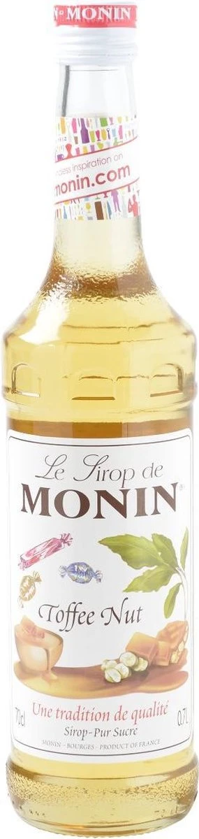 Monin Koffiesiroop Toffee Nut - 70 Cl 1 Monin Koffiesiroop Toffee Nut - 70 Cl