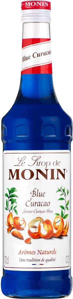 Monin Koffiesiroop Blue Curacao Cocktail - 70 Cl 1 Monin Koffiesiroop Blue Curacao Cocktail - 70 Cl
