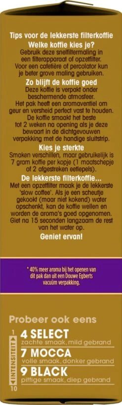 Douwe Egberts Excellent - Filterkoffie - 12 X 250 Gram -Rogers Coffee Service Winkel 362x1200 1