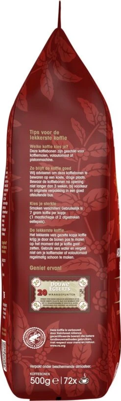 Douwe Egberts Aroma Rood Koffiebonen - 6 X 500 Gram 14 Douwe Egberts Aroma Rood Koffiebonen - 6 X 500 Gram -Rogers Coffee Service Winkel 364x1200 9