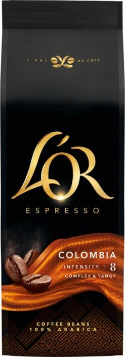 L'OR Espresso Origins Colombia Koffiebonen (8) - 4 X 500 Gram -Rogers Coffee Service Winkel 420x1200 2
